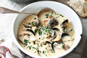 Fish And Clam Chowder Wallpaper