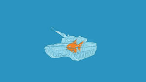 Fish Army Tanks Wallpaper