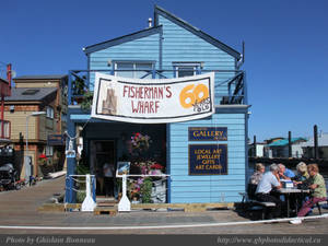 Fishermans Wharf Quaint Little Shop Wallpaper