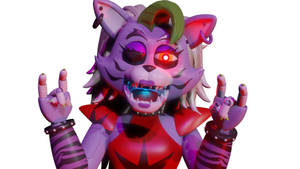 Five Nights At Freddy's Security Breach Roxanne Wolf Wink Wallpaper