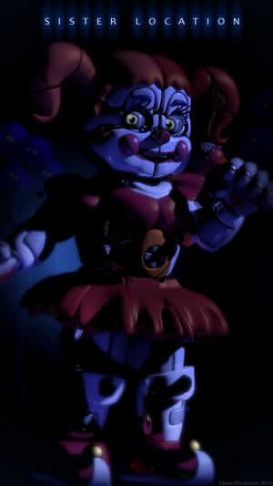 Five Nights At Freddy's: Sister Location In Darkness Wallpaper