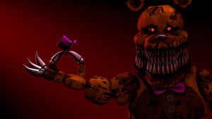 Five Nights At Freddys 4 Grinning Freddy Wallpaper