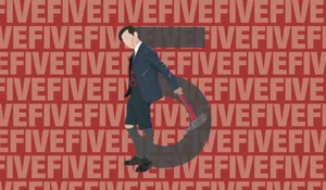 Five Umbrella Academy Fan Art Wallpaper