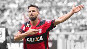 Flamengo Fc Diego Ribas Wallpaper