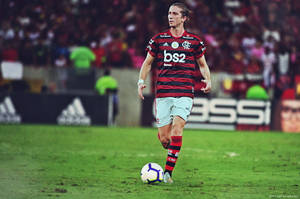 Flamengo Fc Filipe Luis Wallpaper