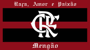Flamengo Fc Red Black Poster Wallpaper