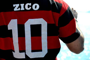 Flamengo Fc Zico 10 Wallpaper