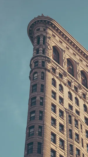 Flatiron Building Three Large Windows Wallpaper