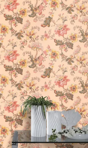 Flaunt Your Love For All Things Pink And Floral With This Beautiful Wallpaper! Wallpaper