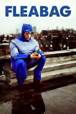 Fleabag In A Blue Costume Wallpaper