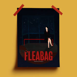 Fleabag Taped Art Print Wallpaper