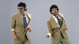 Flight Of The Conchords Matching Suits Wallpaper