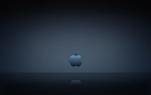 Floating Apple Logo Wallpaper