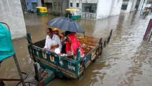 Flood Situation In Gujarat India Wallpaper