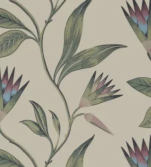 Floral Vine Pattern Design Wallpaper
