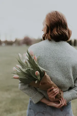Flower Surprise For Mother's Day Wallpaper