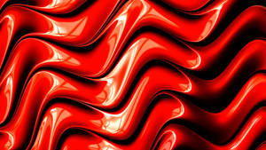 Flowing Cool Red Paint Wallpaper