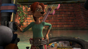 Flushed Away Serious Rita Wallpaper