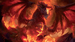 Fly Into The Depths Of Imagination With Epic Dragon Wallpaper