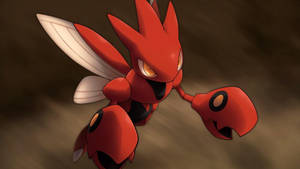 Flying Scizor Anime Wallpaper