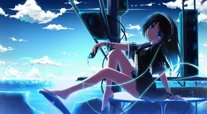 Follow The Journey Of This Action Anime Warrior Wallpaper