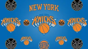 Follow The New York Knicks On Their Journey To The Top! Wallpaper