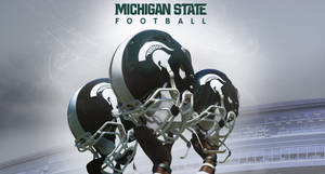 Football Helmets Michigan State University Wallpaper