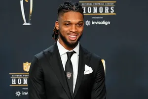 Football Playerat N F L Honors Event Wallpaper