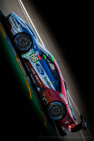 Ford Iphone Speed Race Car Wallpaper