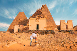 Foreign Tourist In Sudan Wallpaper