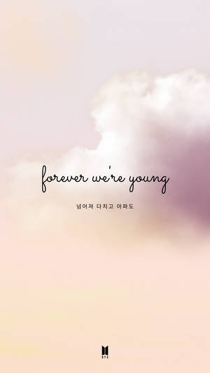 Forever Young Bts Aesthetic Wallpaper