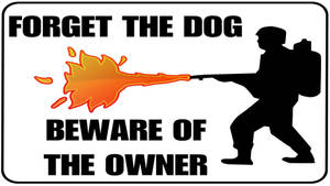 Forget The Dog Funny Computer Wallpaper