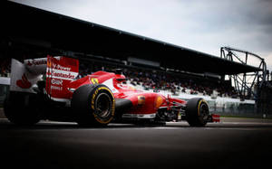 Formula 1 Desktop Red Aesthetic Racecar Wallpaper