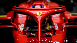 Formula 1 Desktop Red Racecar Front Wallpaper