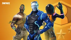 Fortnite Battle Royale In Unique Style Wallpaper