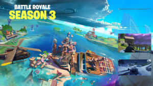 Fortnite Chapter 3 Season 1 - Dive Into Battle Wallpaper