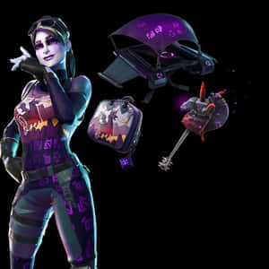Fortnite Dark Bomber Cosmetics Showcase Wallpaper