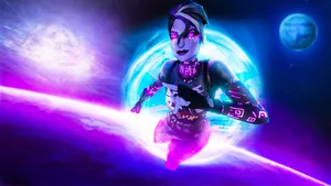 Fortnite Dark Bomber Cosmic Energy Wallpaper