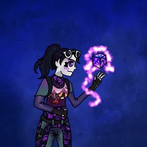 Fortnite Dark Bomber Magic Cube Wallpaper