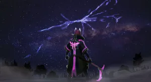 Fortnite Drift Pink Ax Wallpaper