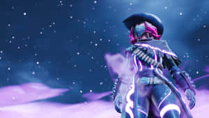 Fortnite Galaxy With Hat Wallpaper