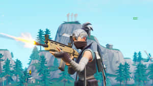 Fortnite Kuno Shooting Weapon Wallpaper