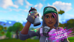 Fortnite Pfp Teknique Battle Royale Outfit Wallpaper