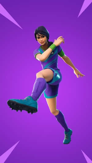 Fortnite Soccer Skin Iphone Theme Wallpaper