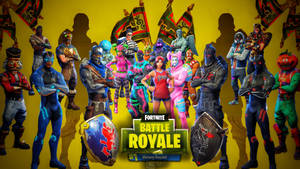 Fortnite Thumbnail Battle Royale Characters Wallpaper