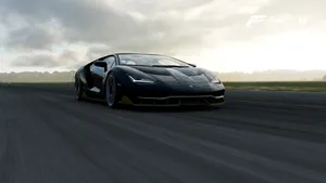 Forza Motorsport 7 Black Lamborghini Centenario Wallpaper