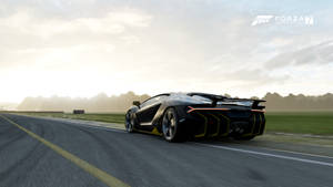 Forza Motorsport 7 Country Road Lamborghini Wallpaper