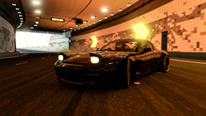 Forza Motorsport 7 Mazda Rx-7 In Tunnel Wallpaper