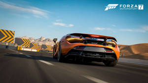Forza Motorsport 7 Mclaren 720s Rear Wallpaper