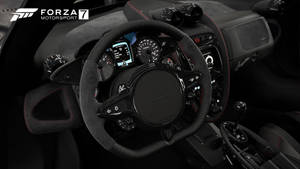 Forza Motorsport 7 Pagani Huayra Cockpit Wallpaper